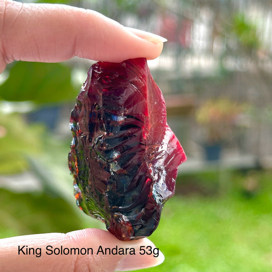 King of Solomon Andara Crystal (Wisdom, Wealth, Power) RARE From Mount Shasta