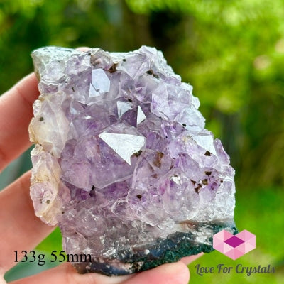 Amethyst Cluster Druse (Brazil) 60-75Mm 133G 55Mm Caves Geodes And Clusters