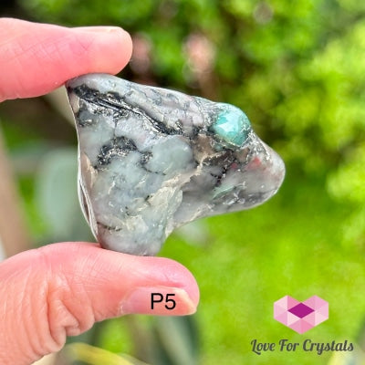 Emerald Pebbles Tumbled Stones (Brazil) Aaa