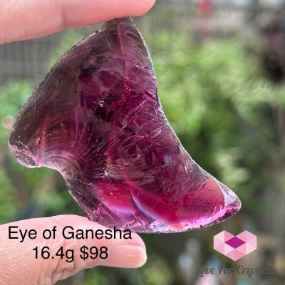 Eye Of Ganesha Andara Crystal (High Vortex Mount Shasta) 16.4G
