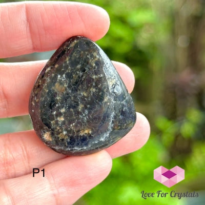 Iolite Tumbled Stones 30-40Mm (Tanzania) Photo 1 Polished Crystal