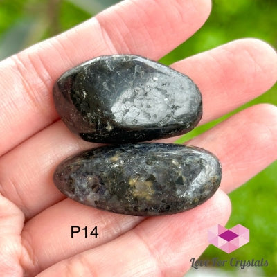 Iolite Tumbled Stones 30-40Mm (Tanzania) Photo 14 Polished Crystal