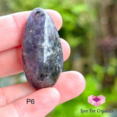 Iolite Tumbled Stones 30-40Mm (Tanzania) Photo 6 Polished Crystal