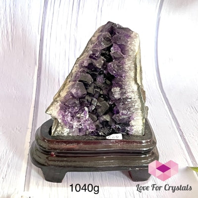 Amethyst Druse (Standing) Uruguay 1040G Caves Geodes And Clusters