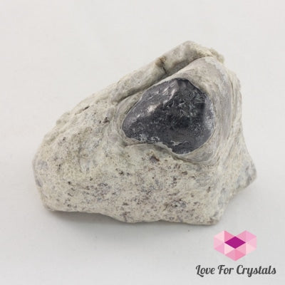 Apache Tear In Natural Perlite Matrix 45-55Mm Crystal (Arizona) Raw Stones
