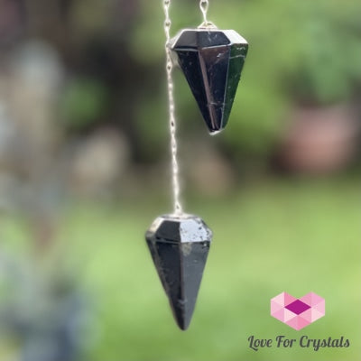 Black Tourmaline Pendulum (Brazil)