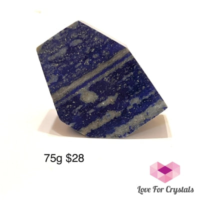 Lapis Lazuli Free Form (Pakistan) 75G 50Mm Raw Crystals