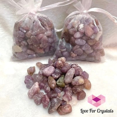 Lepidolite Chips 100Gms 100G In A Pouch
