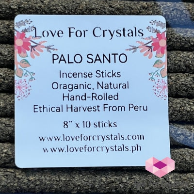 Palo Santo Hand-Rolled Incense Sticks (Organic From Peru)