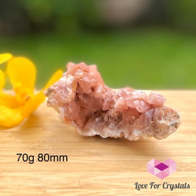 Pink Amethyst Druse Geode (Argentina) Raw Crystals