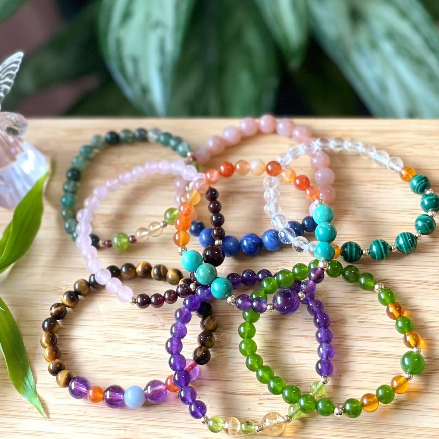 Crystal Energy Bracelets