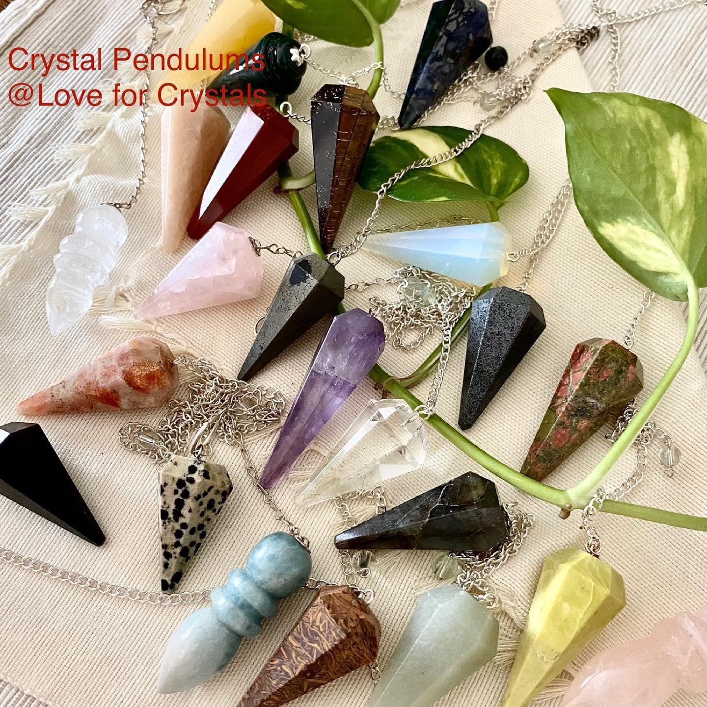 Crystal Pendulums