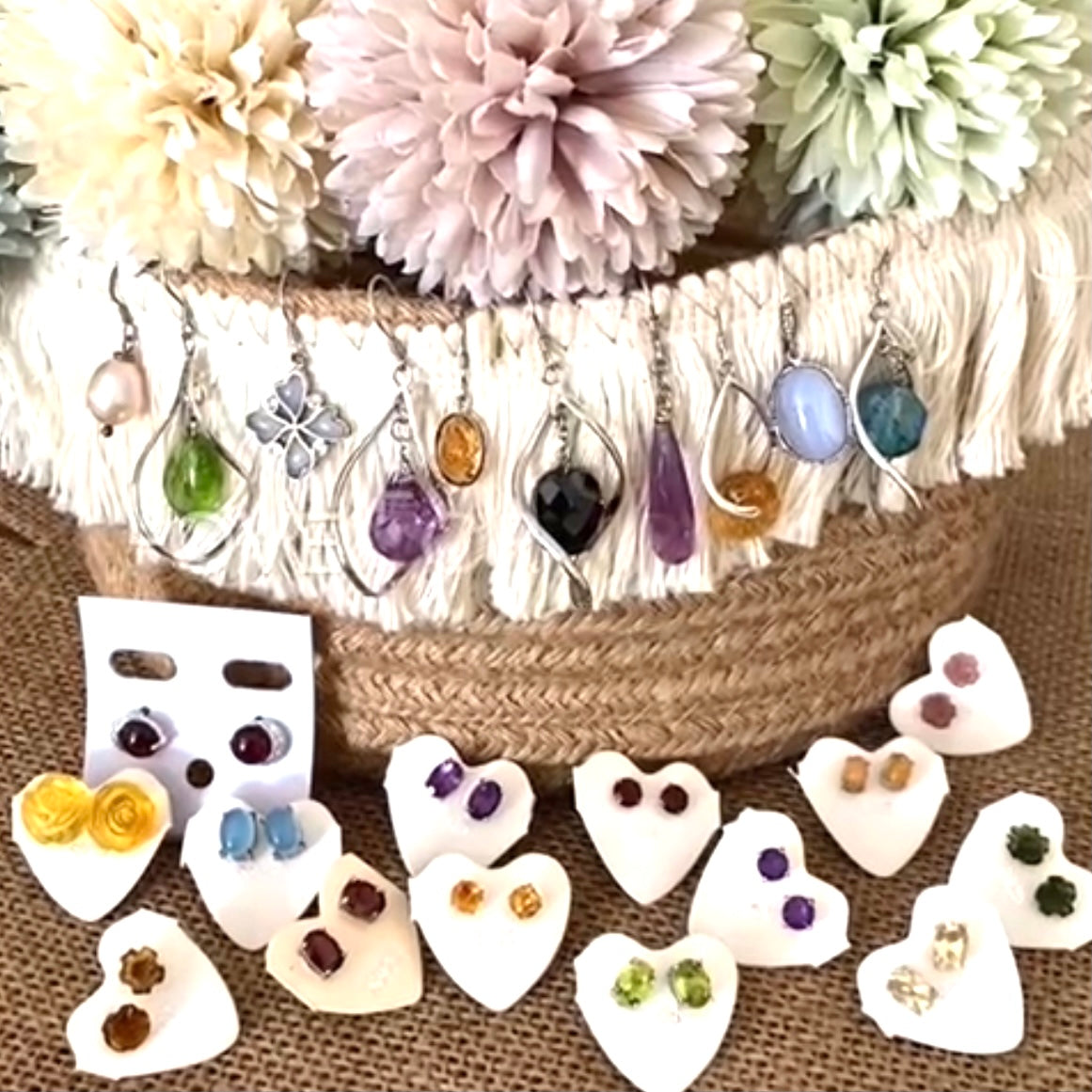 Crystal Earrings