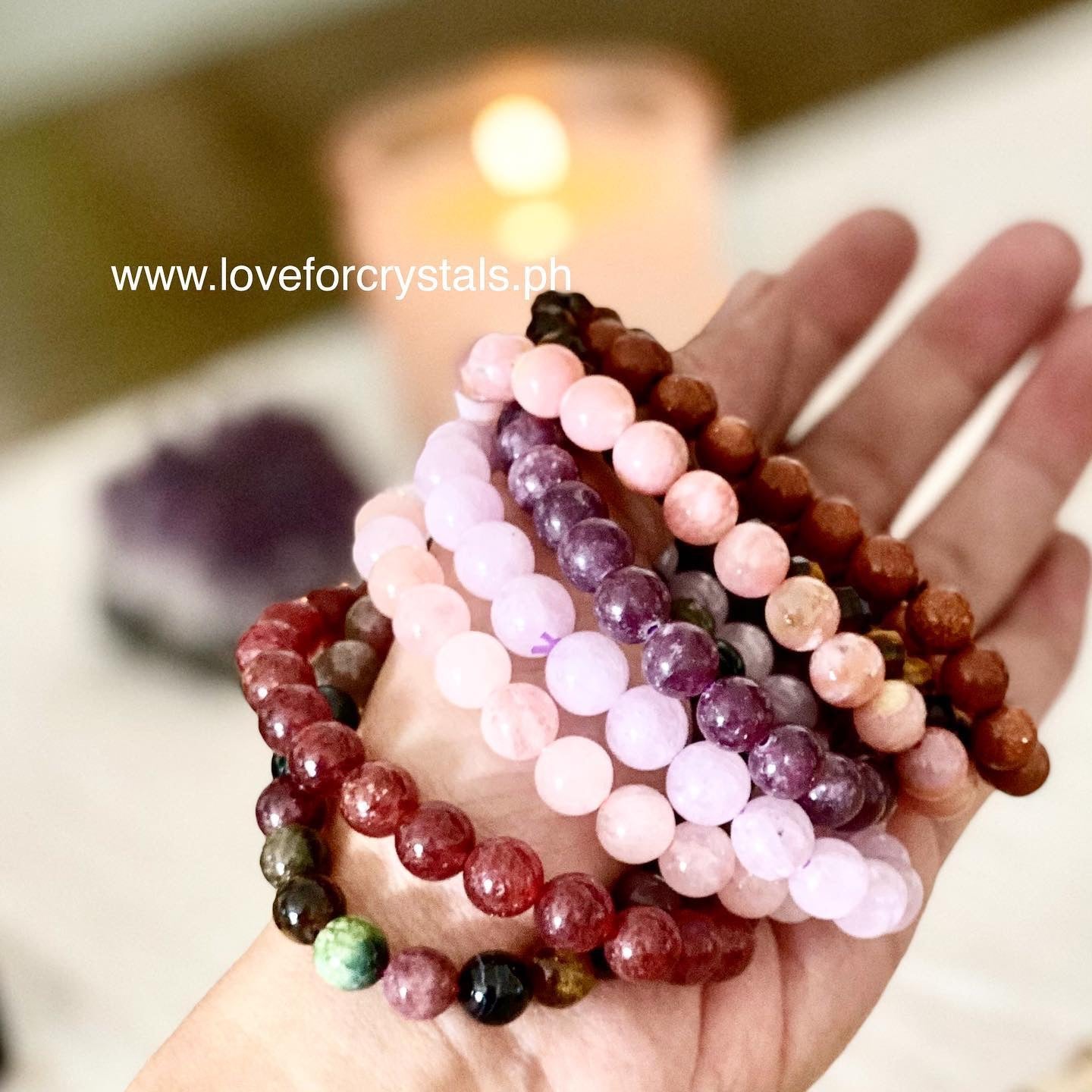 Crystal Bracelets for Love By Audrey