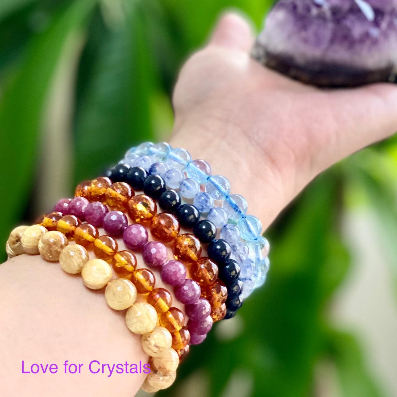 Crystal and Gemstones Bracelets