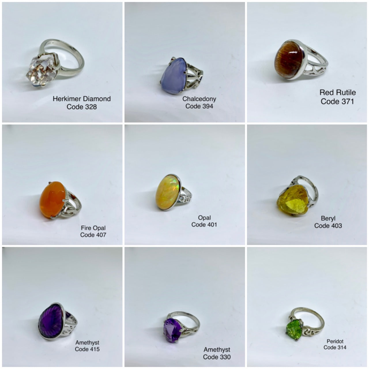 Gemstone Rings