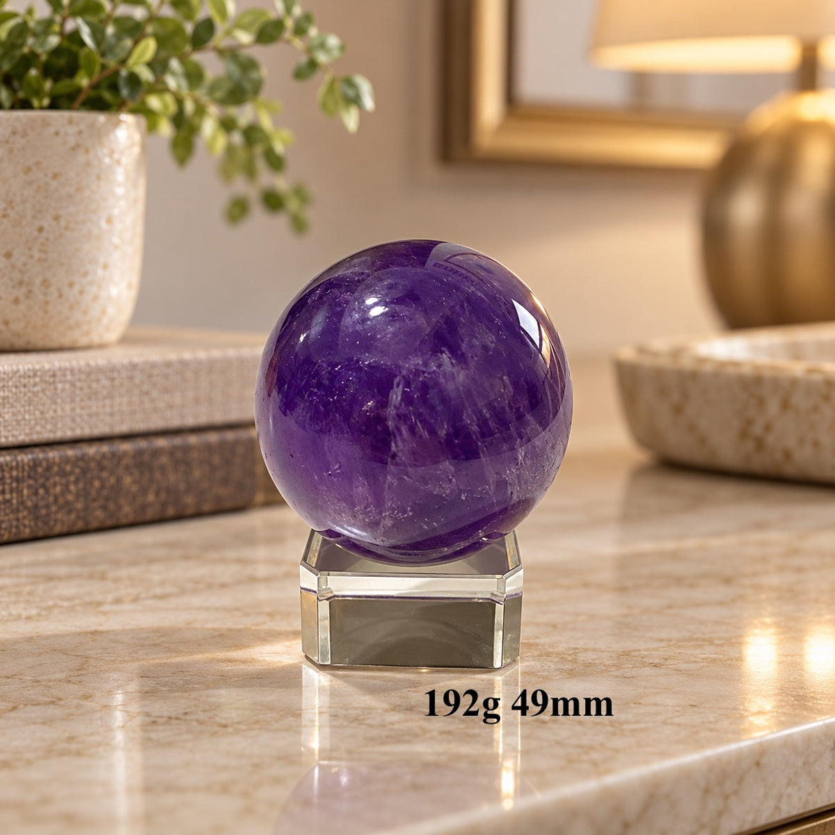 Amethyst Sphere AAAAA Grade (Brazil)