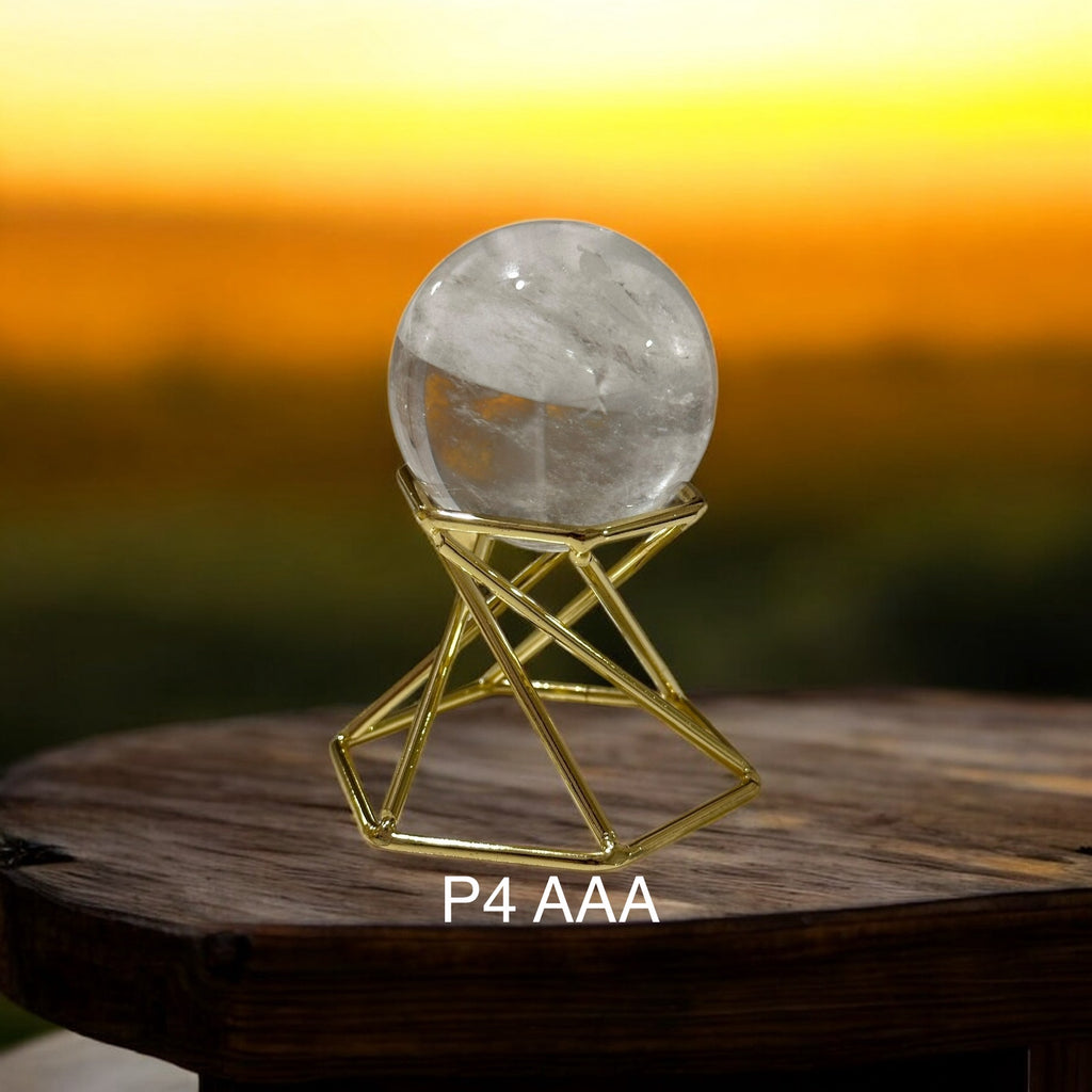 Clear Quartz Mini Sphere Harmonizer (40mm)