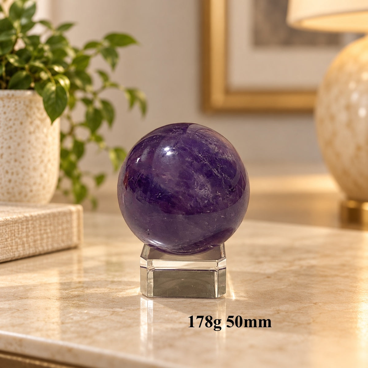 Amethyst Sphere AAAAA Grade (Brazil)