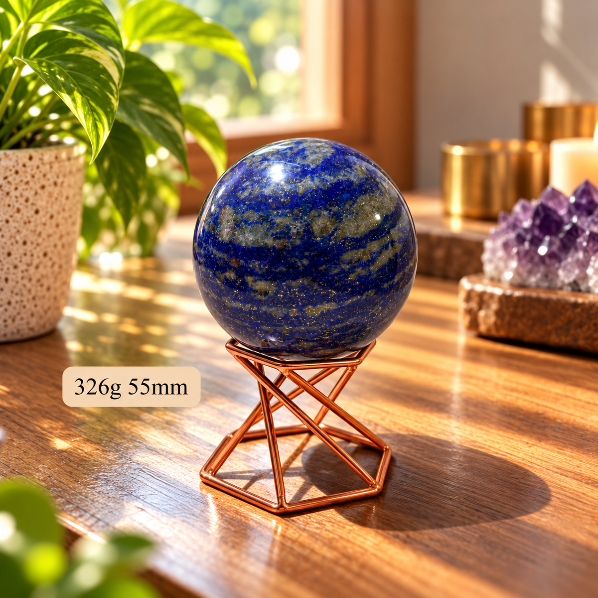 Lapis Lazuli Sphere (Victory & Success)
