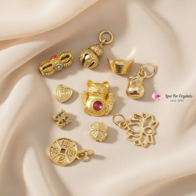 2026 Activated Lucky Amulet Pouch by Audrey (Pocket-sized 10-Pcs) Pocket Size (5cm Pouch, 10 pcs Amulets) Amulet