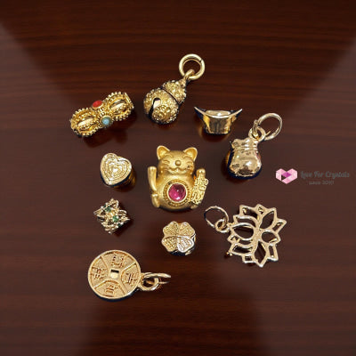 2026 Activated Lucky Amulet Pouch by Audrey (Pocket-sized 10-Pcs) Pocket Size (5cm Pouch, 10 pcs Amulets) Amulet