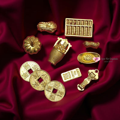 2026 Activated Wealth & Success Amulet Pouch (Pocket Sized 11 pcs) by Audrey Pocket size (5cm pouch, 11 pcs amulets)