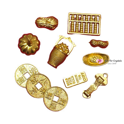 2026 Activated Wealth & Success Amulet Pouch (Pocket Sized 11 pcs) by Audrey Pocket size (5cm pouch, 11 pcs amulets)