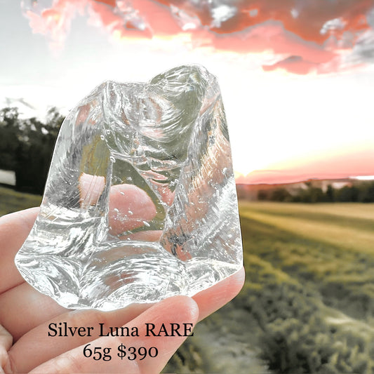Silver Luna Andara Crystal (High Vortex Mount Shasta)
