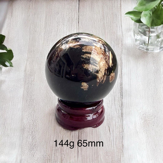 Orb of Flow Blue Amber Spheres (AAA Grade) Indonesia (RARE) Lightcodes Activated