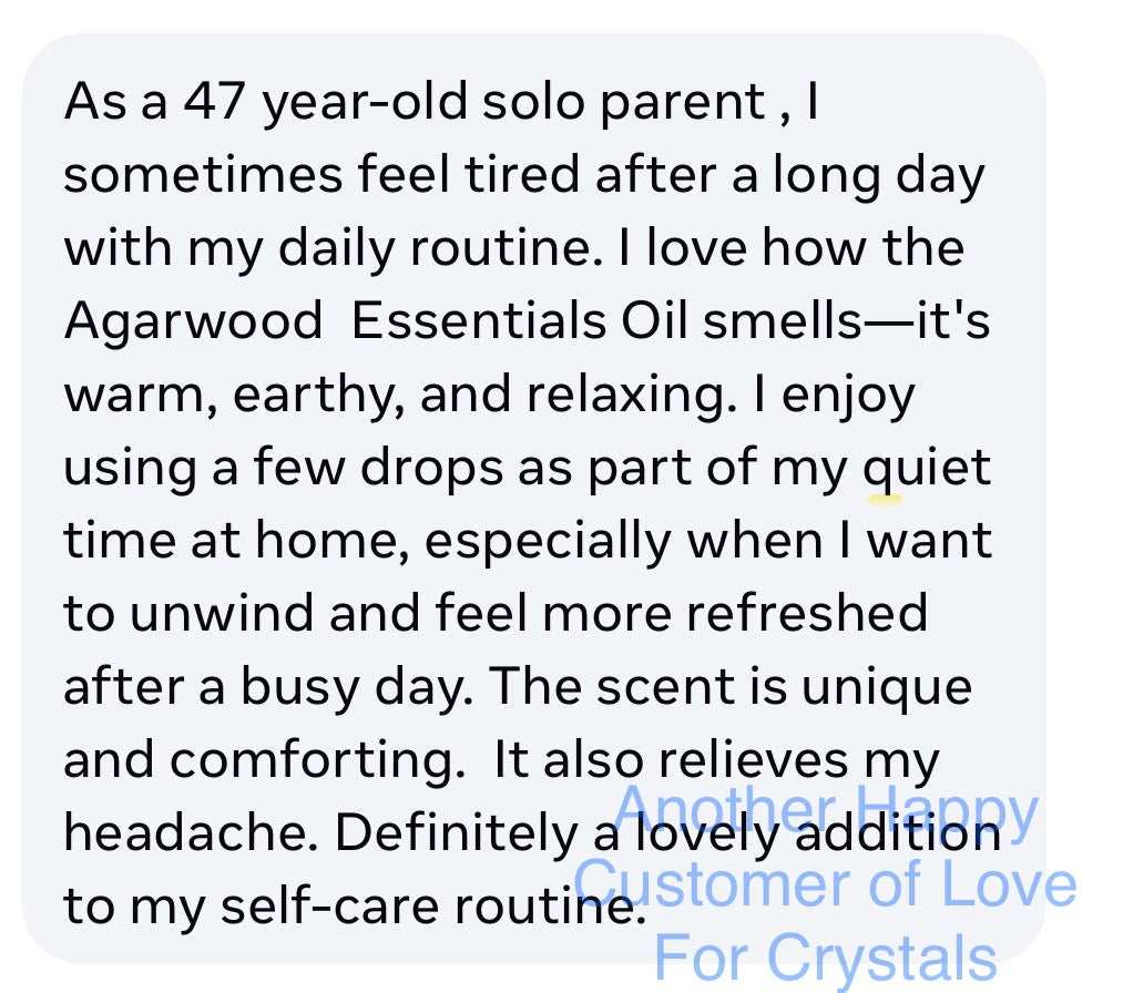 Agarwood Essence Oil Blend by Aur'OUD 沉香 Kayu Gaharu OUD