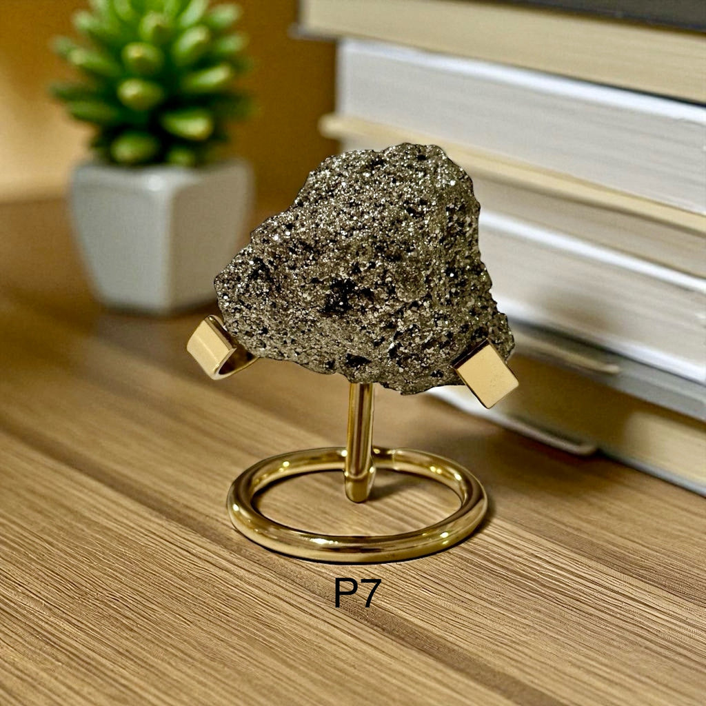 Pyrite Cluster with Stand (50-60mm)