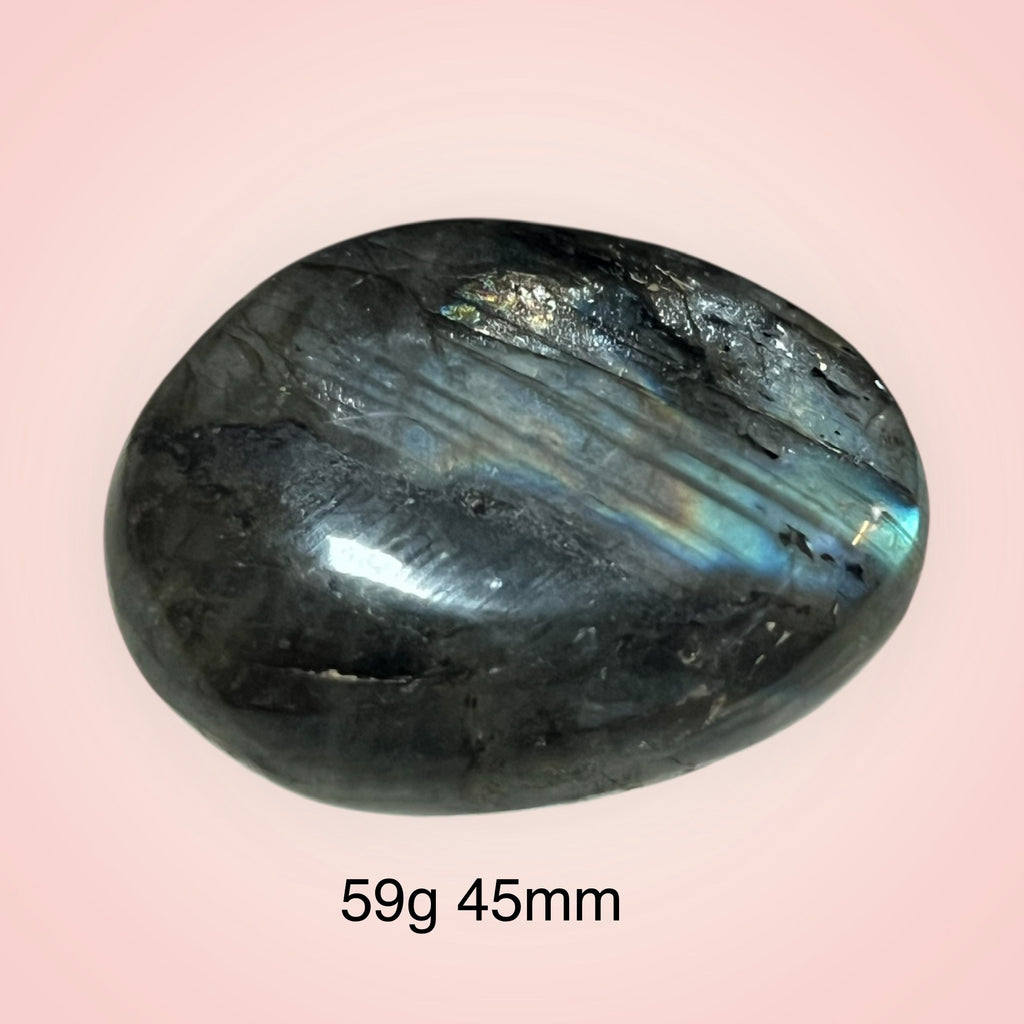 Labradorite Palm Stone (Madagascar)