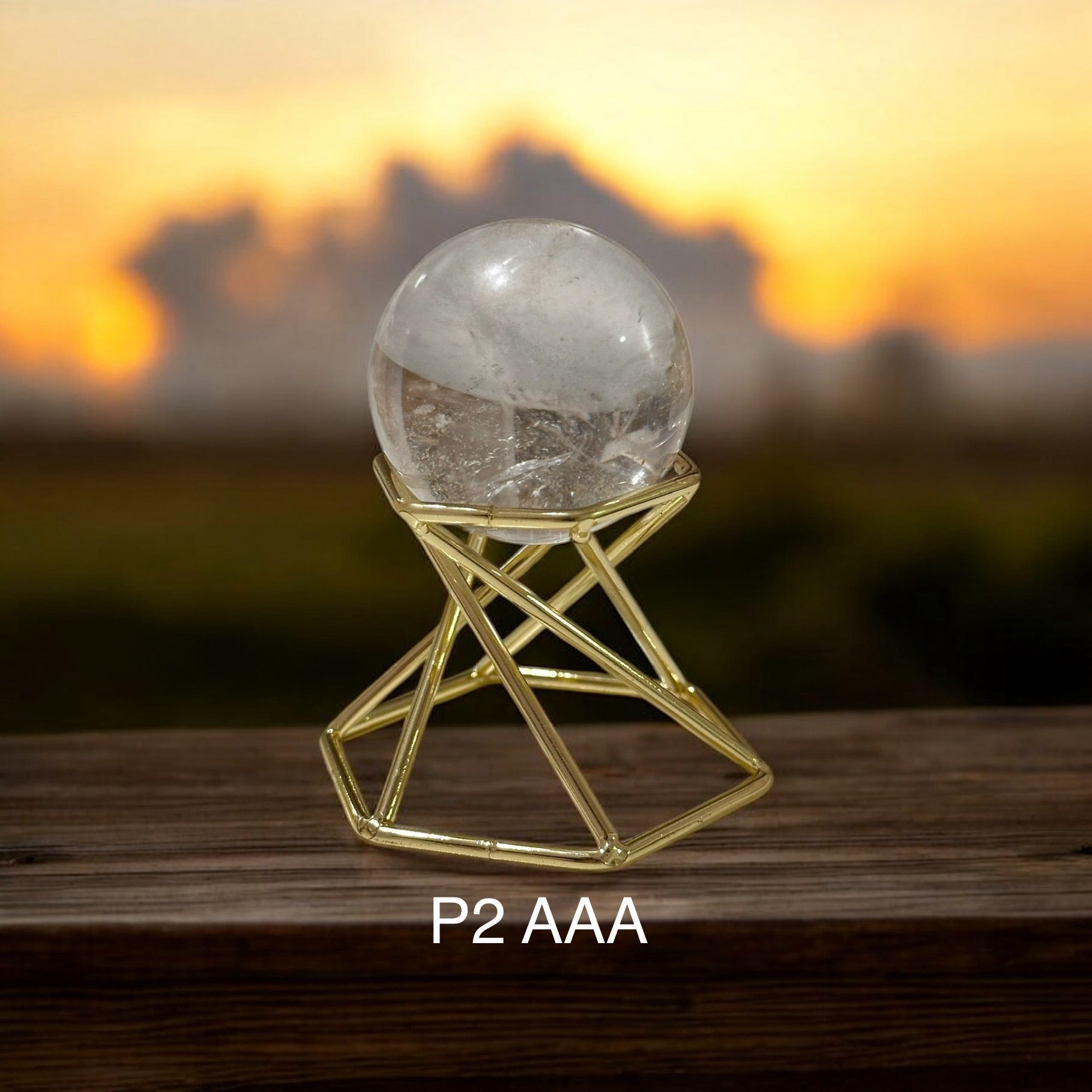 Clear Quartz Mini Sphere Harmonizer (40mm)