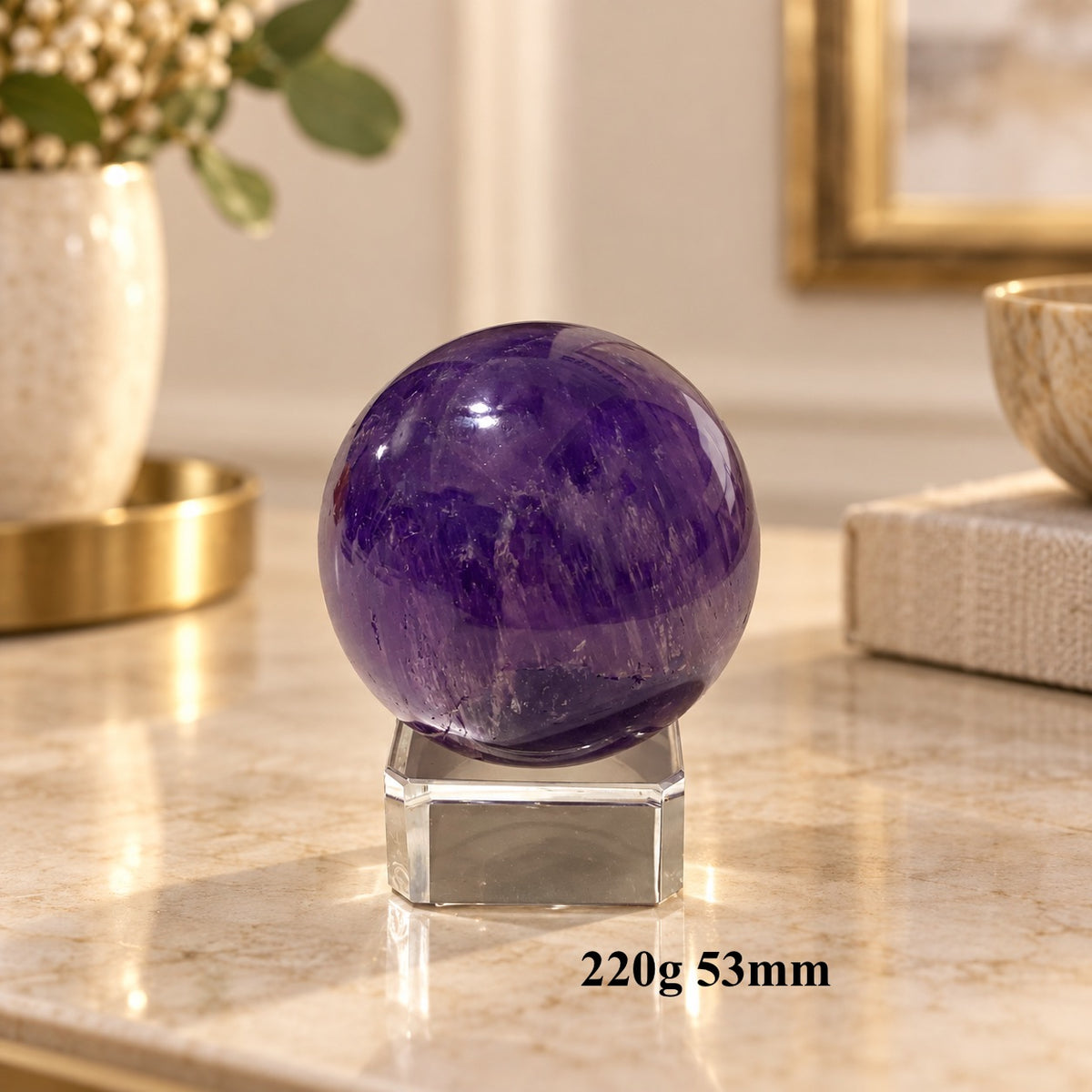 Amethyst Sphere AAAAA Grade (Brazil)