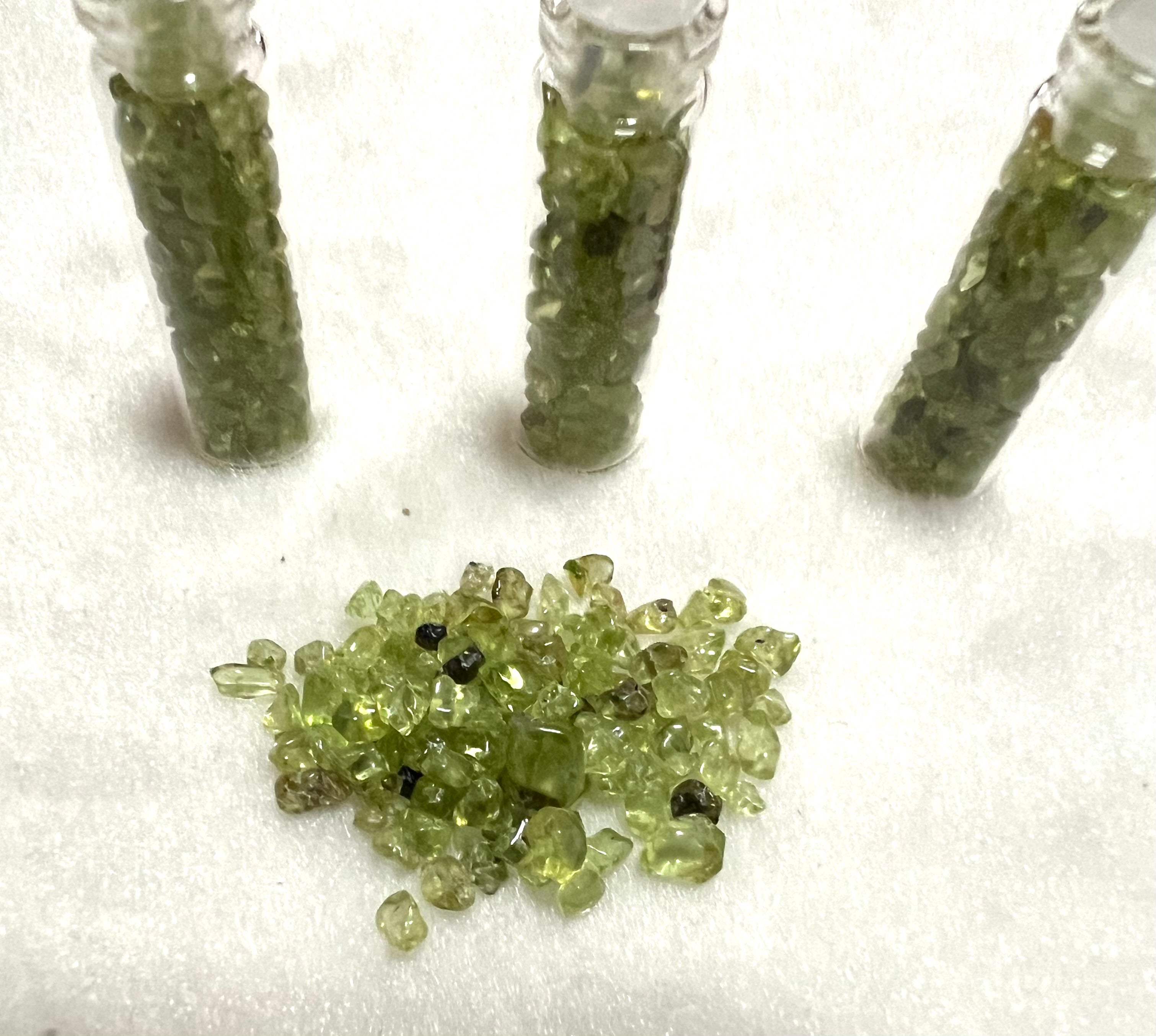 Peridot Mini Crystal Bottle