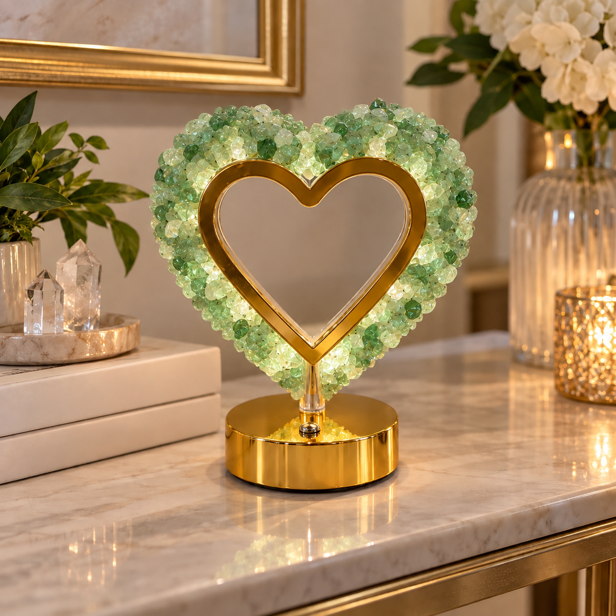 Crystal Lamp 18cm