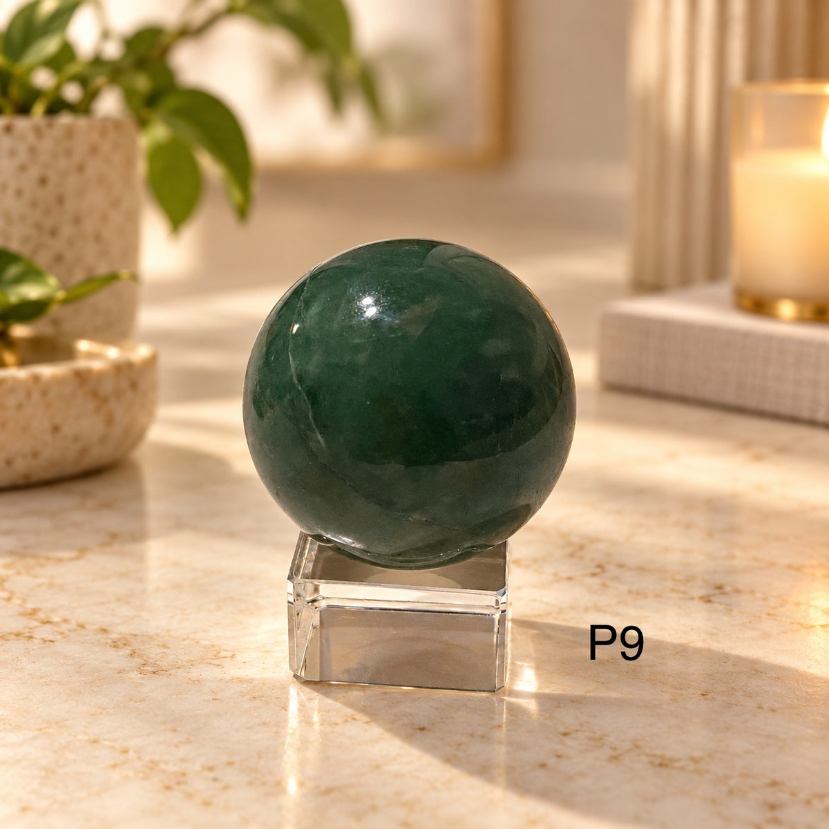 Green Aventurine AAA Sphere (Brazil) 40mm