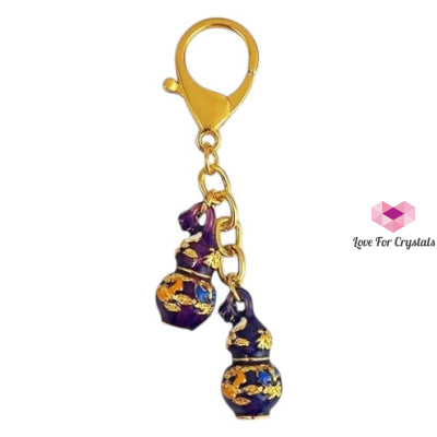 5 Blessing Wu Lou Amulet Keychain (Feng shui 2025)Double Wu Lou Feng shui