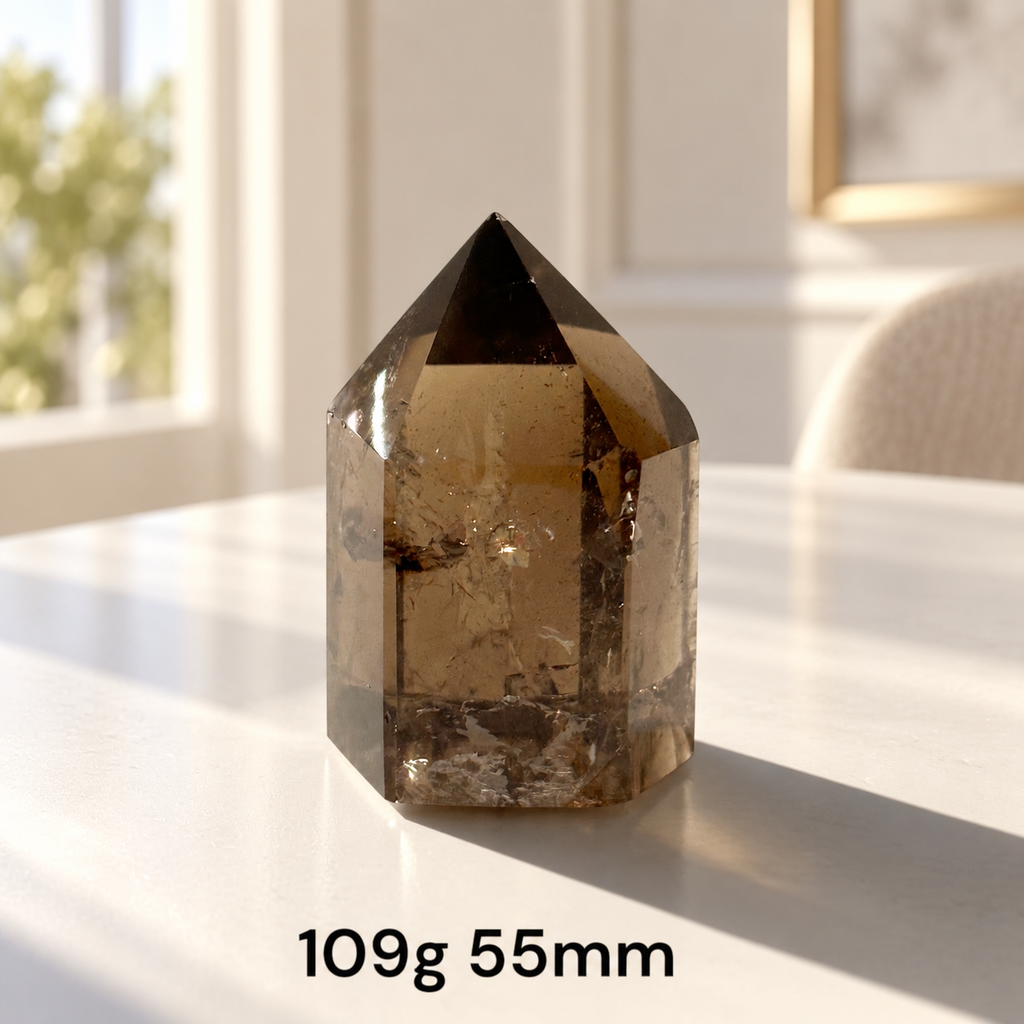 Smoky Quartz AAA Tower (Brazil)