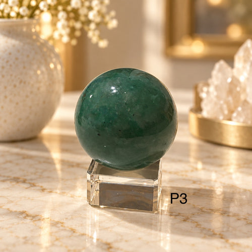 Green Aventurine AAA Sphere (Brazil) 40mm