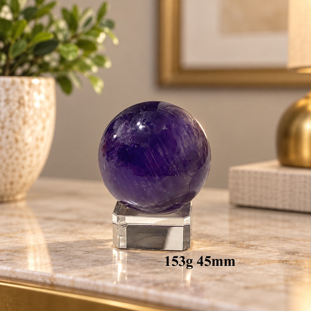 Amethyst Sphere AAAAA Grade (Brazil)