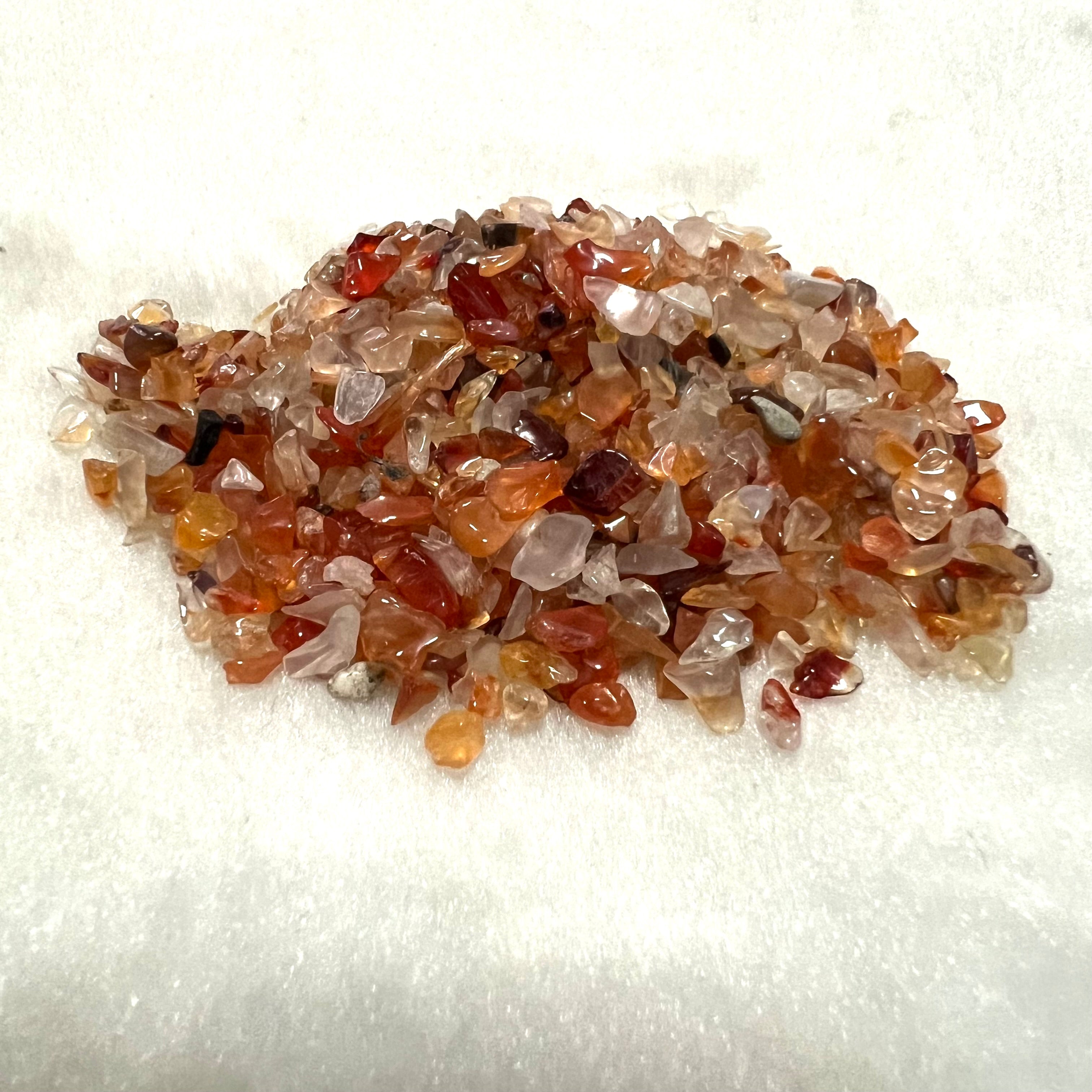 Carnelian Chips 100gm
