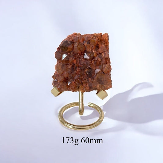 Citrine with Golden Rutile Cluster, Natural & Rare (Manifestation Power, Divine Acceleration)Pre-coded, Activated