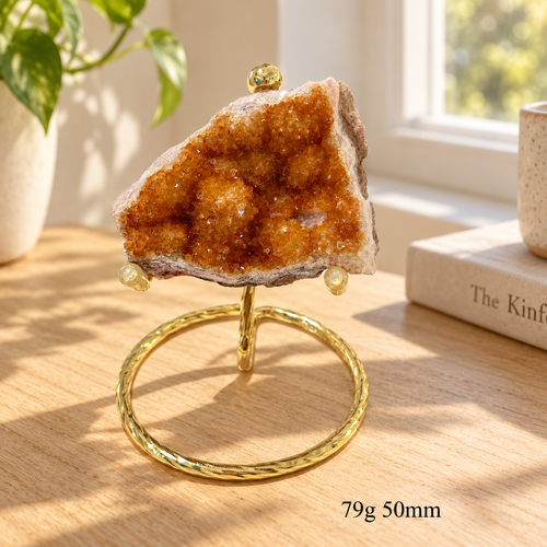 Citrine Mini Cluster on Stand (Brazil)
