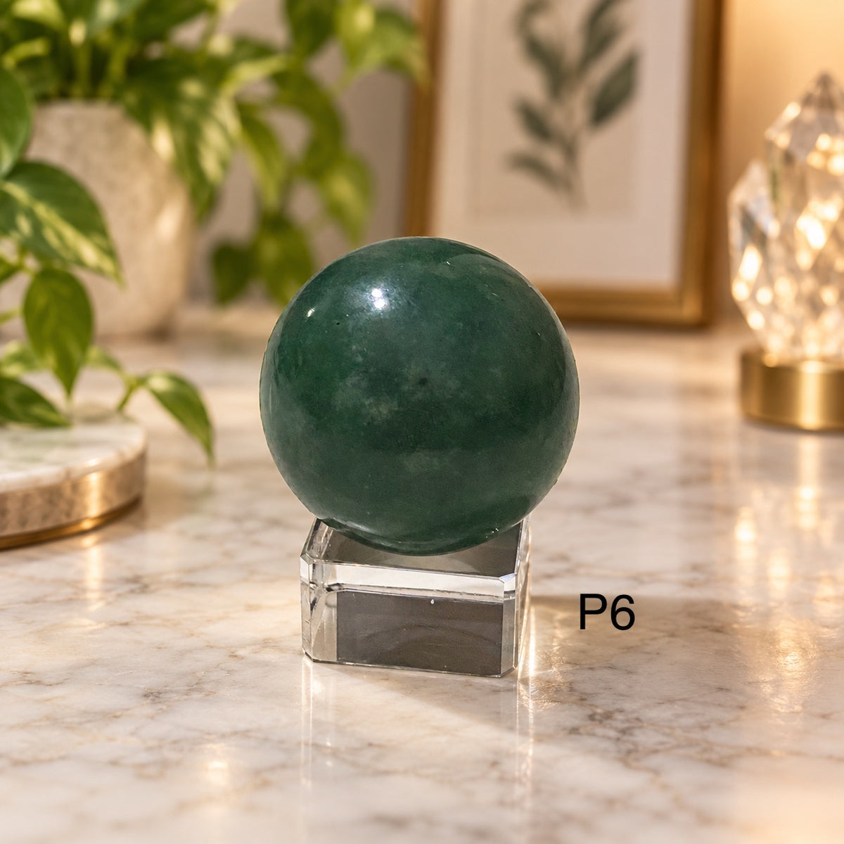 Green Aventurine AAA Sphere (Brazil) 40mm