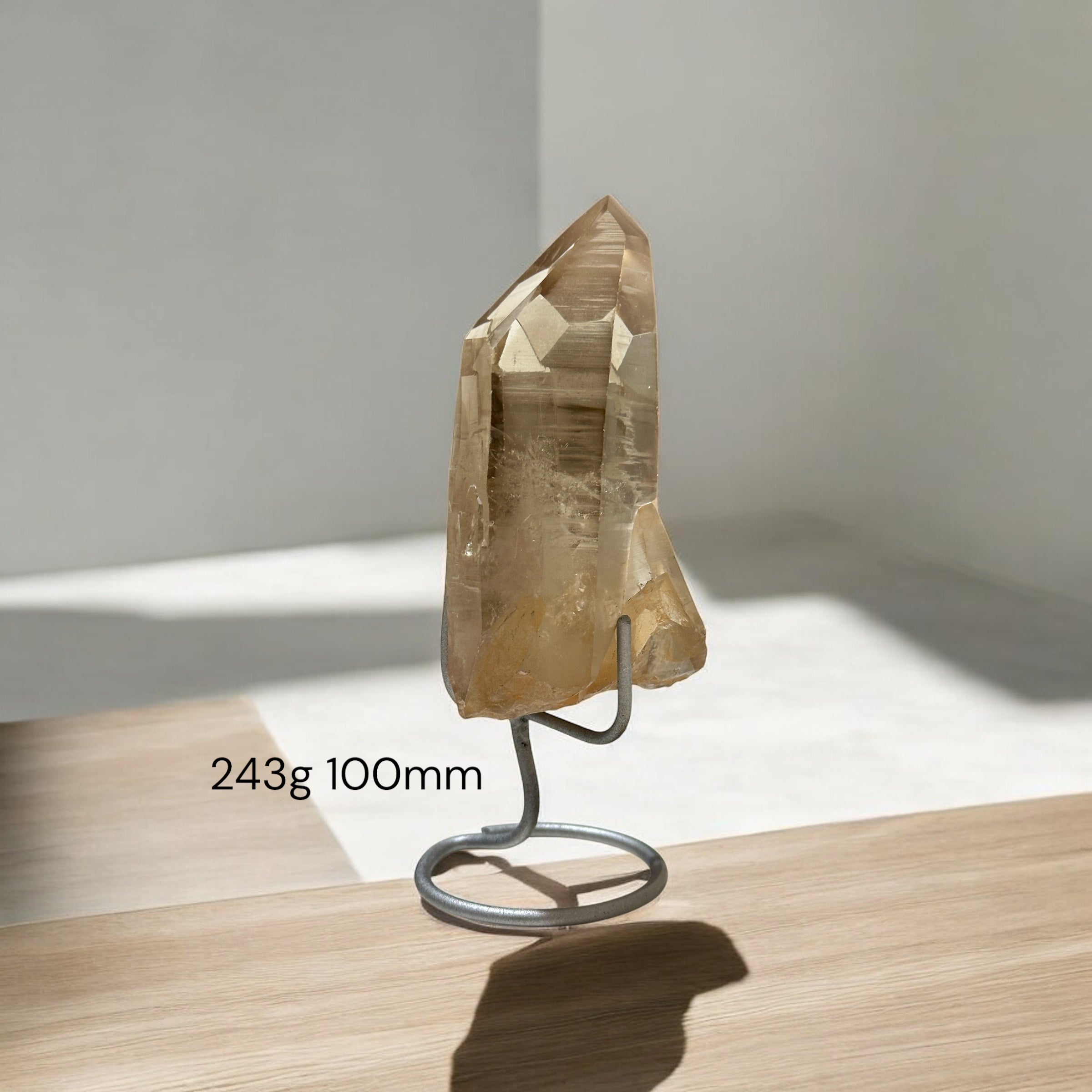 Golden Lemurian Raw Points with Stand – Brazil
Encoded Light Tool AAA Grade