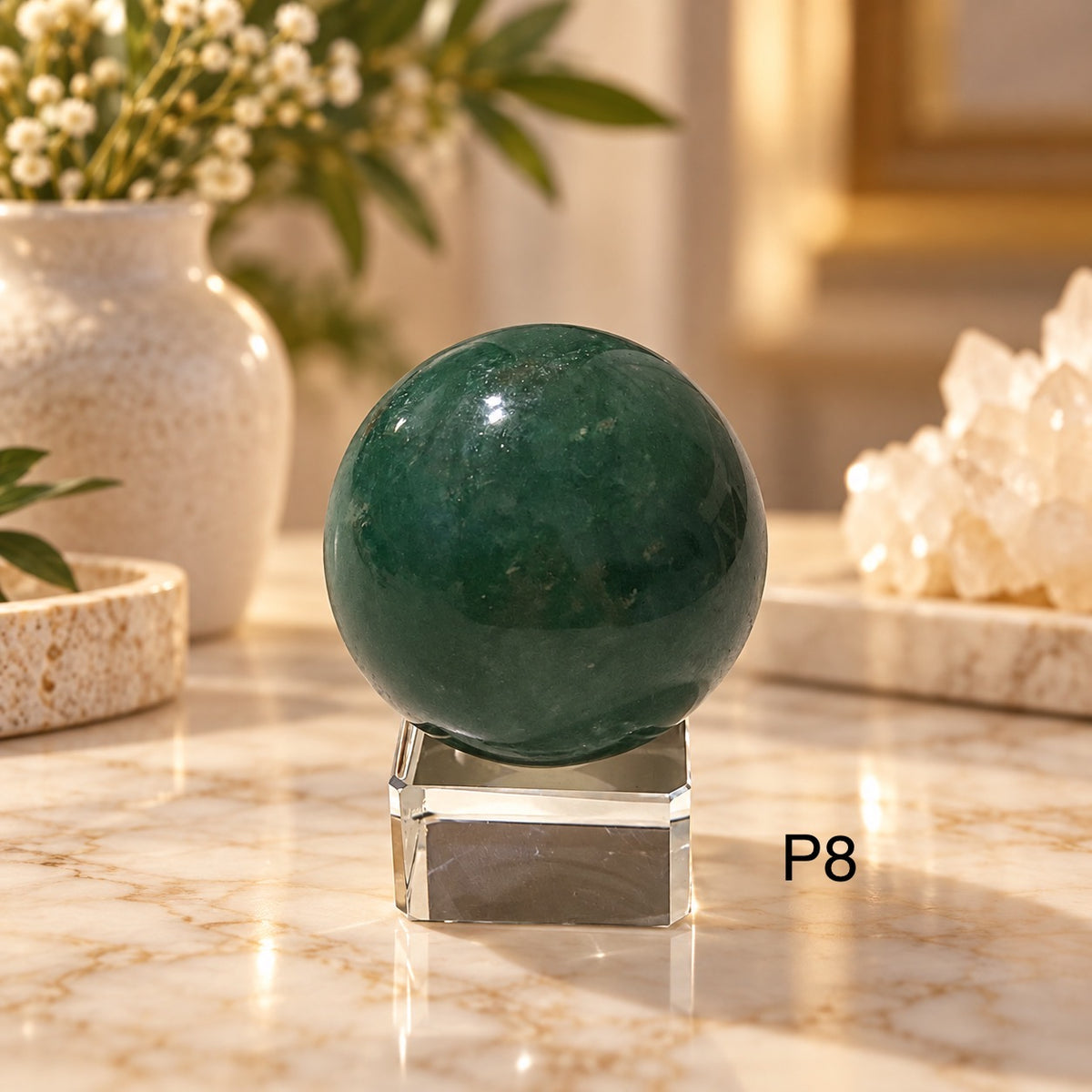 Green Aventurine AAA Sphere (Brazil) 40mm
