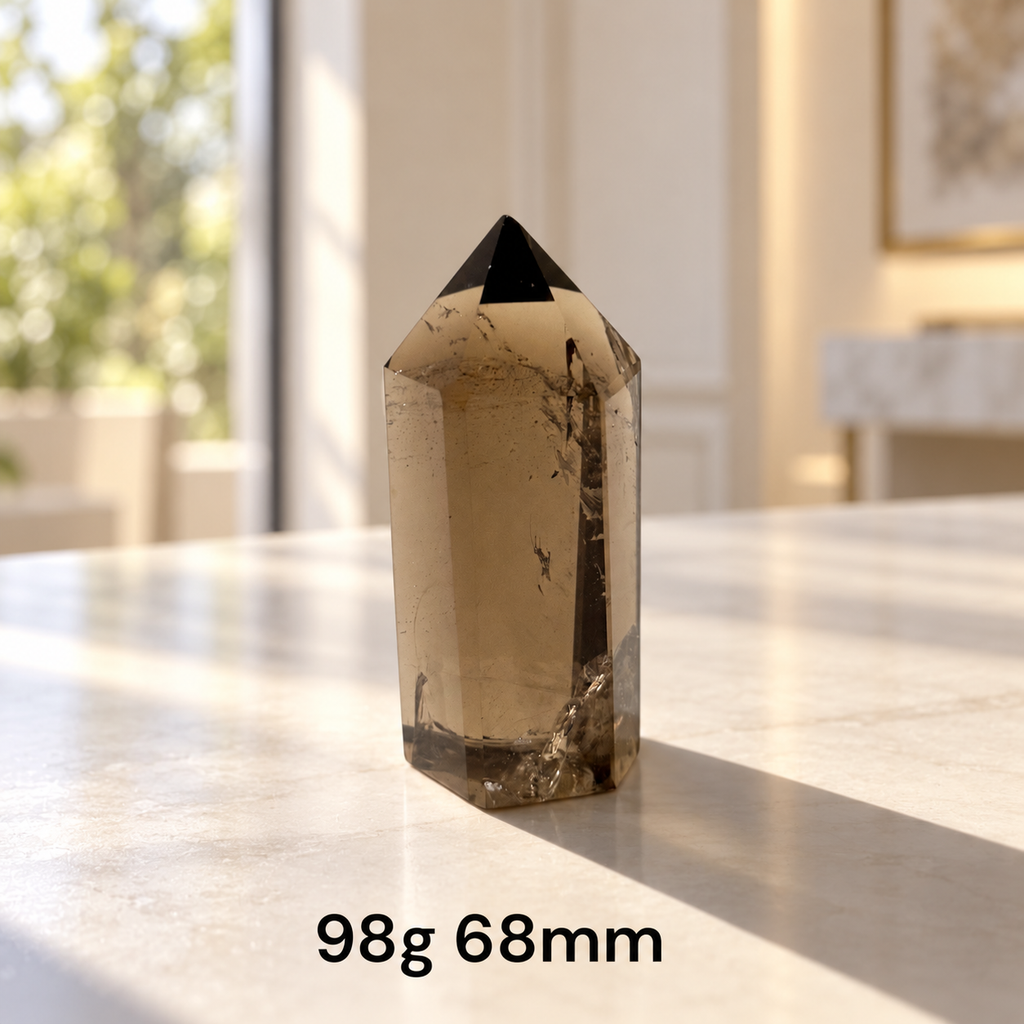 Smoky Quartz AAA Tower (Brazil)