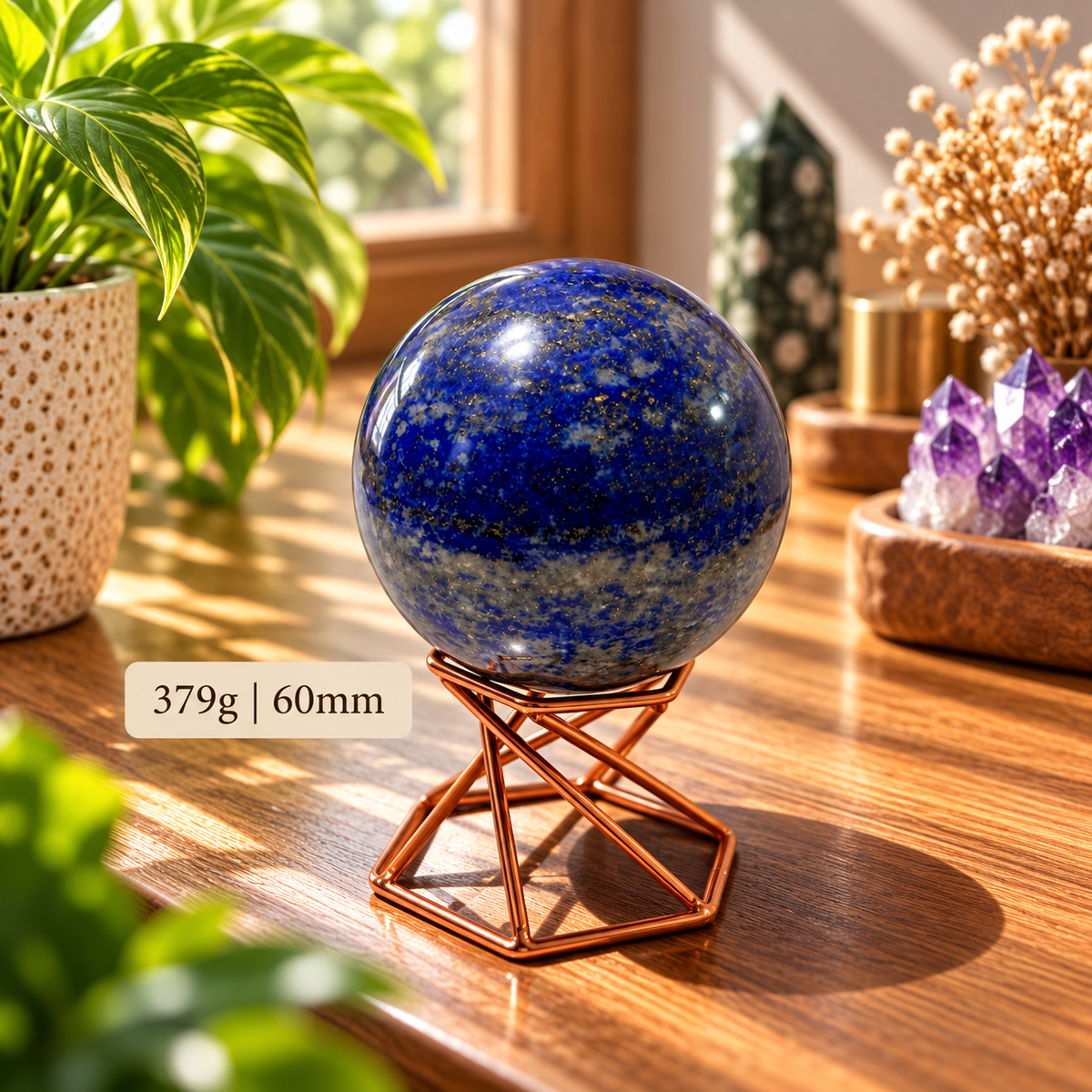 Lapis Lazuli Sphere (Victory & Success)